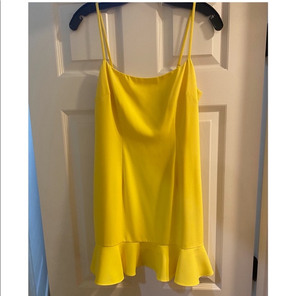 Lovers and Friends size small yellow dress - Picture 1 of 3
